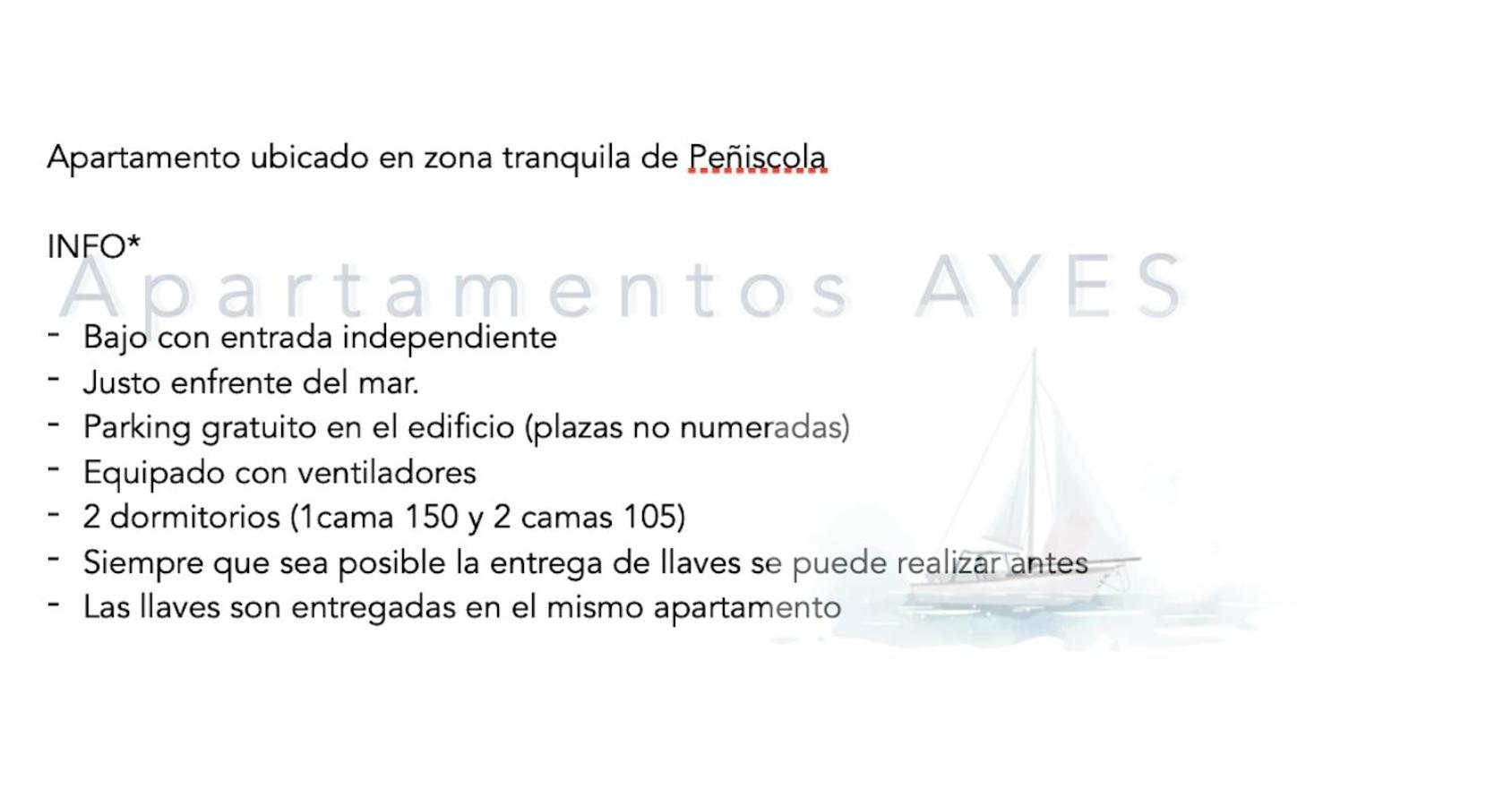 Apartamento Playa Norte Peñíscola Екстериор снимка